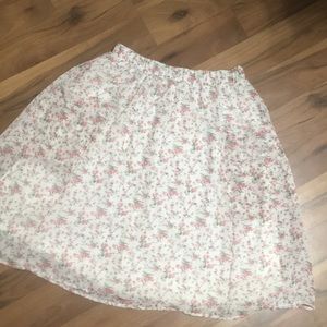 NWT - Floral Miramar Skirt - Medium